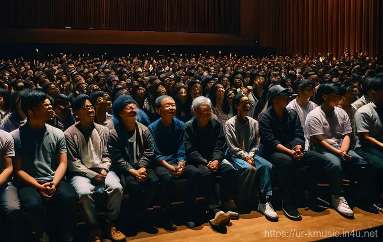 혁오 윙윙 라이브 공연 평 - Prompt 1: The Collective Embrace of Music**